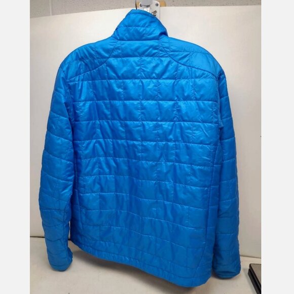 Patagonia Nano Puff Jacket Endless Blue Men Small Puffer Puffy Quilted Full Zip - Picture 3 of 5